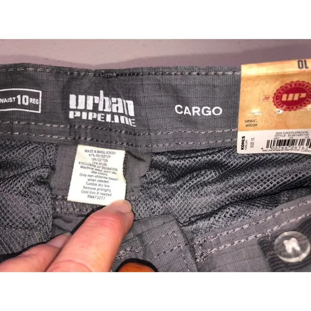 NWT Urban Pipeline Cargo Shorts Boys size 10